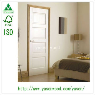 Porta interior da sala / porta de madeira branca